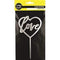 AussieSuperStore Party Essentials Acrylic Love Cake Topper Acrylic Love Cake Topper | Birthday Party Invitation & Decoration 9331468058199 VCCT02