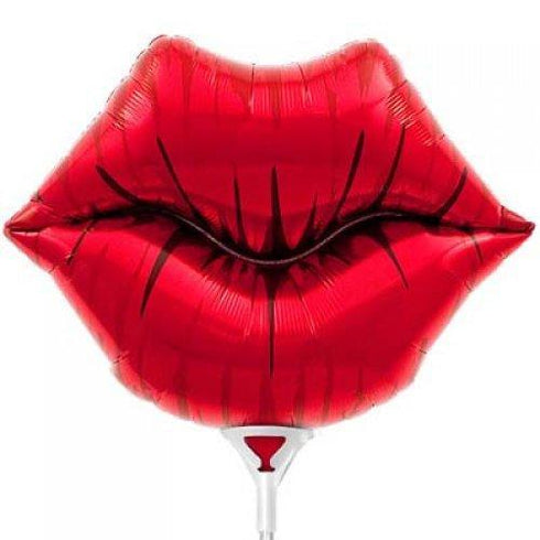 AussieSuperStore Party Essentials Balloon Alpen Foil Kissy Lips 14in Balloon Alpen Foil Kissy Lips | Party Balloons & Decorations Supplies 847881006215 212212