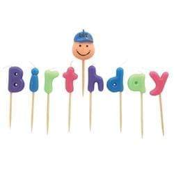 AussieSuperStore Party Essentials Birthday Candle with Boy pics Birthday Candle with Boy pics | Birthday Candles | Party Candles 9331468030263 PAC502