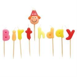 AussieSuperStore Party Essentials Birthday Candle with Girl pics Birthday Candle with Girl pics | Birthday Candles | Party Candles 9331468030256 PAC503