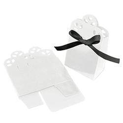 AussieSuperStore Party Essentials Bomboniere Boxes - Tall & Slim with Ribbon Bomboniere Boxes - Tall & Slim with Ribbon | Wedding Party Favors | Party Gift Hampers 9323823165987 FAV092