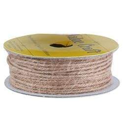 AussieSuperStore Party Essentials Brown Jute Cord Ribbons Jute Cord Ribbon | Twine String Suppliers | Cotton Cord 9331468046691 VCCORD01