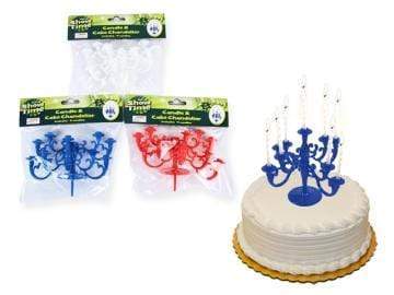 AussieSuperStore Party Essentials Cake Chandelier Candle Set (in 3 colours) Cake Chandelier Candle Set | Cake Candles | Party Candles
