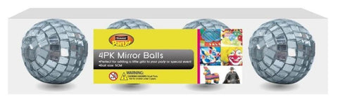 AussieSuperStore Party Essentials Christmas Mirror Balls Hanging Christmas Mirror Balls Hanging | Christmas Tree Decoration Ornament DUR3781