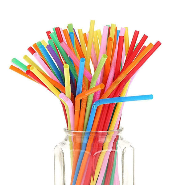 AussieSuperStore Party Essentials Colorful Party Straws 100pcs Colorful Party Straws 100pcs | Party Catering Supplies| Drinkware CBCOLORPARTYSTRAW