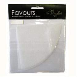 AussieSuperStore Party Essentials Cut Edge Ivory 10pcs 24cm Tulle Circles Favours (in 4 styles) 24cm Tulle Circles Favours (in 4 styles) | Party Favour Essentials 9323823110437 FAV016