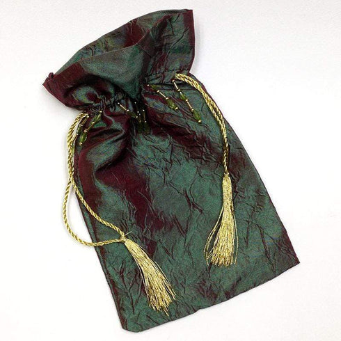 AussieSuperStore Party Essentials Gift Bags Dark Olive/Plum 15 x 24 cm Gift Bags Dark Olive/Plum | Birthday Party Packages | Mini Gift Bag GBAG03-OP