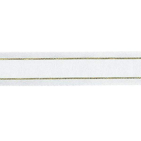 AussieSuperStore Party Essentials Gina K Designs Sheer Satin Fancy Ribbon (in 2 colors) Gina K Designs Sheer Satin Fancy Ribbon | Santin Edge Sheer Ribbon