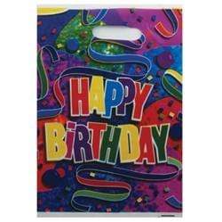 AussieSuperStore Party Essentials Happy Birthday Large loot bags Happy Birthday Large loot bags | Gift Bags 9331468030911 PAS106