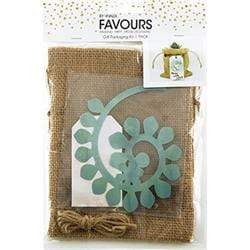 AussieSuperStore Party Essentials Hessian Gift Packaging Kit Hessian Gift Packaging Kit | Birthday Party Packages | Mini Gift Bag 9323823194628 FAV17067