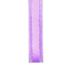 AussieSuperStore Party Essentials Lavender/Silver Sheer Edge Satin Metallic Ribbons 22 mm (in 13 colours) Sheer Edge Satin Metallic Ribbons 22mm | Gift Wrapping Ribbon 9331468000488 VSMLV20