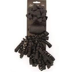 AussieSuperStore Party Essentials Matt Black Poly Gift Wrap Bow Set (in 8 colours) Poly Bow Gift Wrap Set Matt (in 8 colours) | Gift Wrapping Bow 9331468038085 VCPOLY03