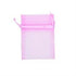 AussieSuperStore Party Essentials Organza Bag Mini Baby Pink Organza Bag Mini Baby Pink | Gift Bags | Christmas Gift Bags 9331468002116 VCSB10-BP