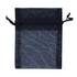 AussieSuperStore Party Essentials Organza Bag Mini Black Organza Bag Mini Black | Gift Bags | Christmas Gift Bags 9323823125639 VCSB10-BK