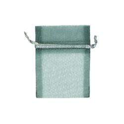 AussieSuperStore Party Essentials Organza Bag Mini Silver Organza Bag Mini Silver | Gift Bags | Christmas Gift Bags 9331468002222 VCSB10-SLV