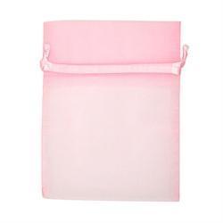 AussieSuperStore Party Essentials Organza Bag Small Baby Pink Organza Bag Small Baby Pink | Gift Bags | Christmas Gift Bags 9331468001973 VCSB17-BP