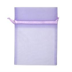 AussieSuperStore Party Essentials Organza Bag Small Lavender Organza Bag Small Lavender | Gift Bags | Christmas Gift Bags 9331468002024 VCSB17-LV