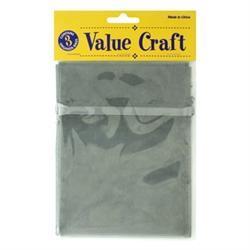 AussieSuperStore Party Essentials Organza Bag Small Silver Organza Bag Small Silver | Gift Bags | Christmas Gift Bags 9331468002086 VCSB17-SLV