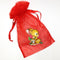AussieSuperStore Party Essentials Organza Gift Bags Red 15 x 23 cm Organza Gift Bags Red | Birthday Party Packages | Mini Gift Bag GBAG05-2