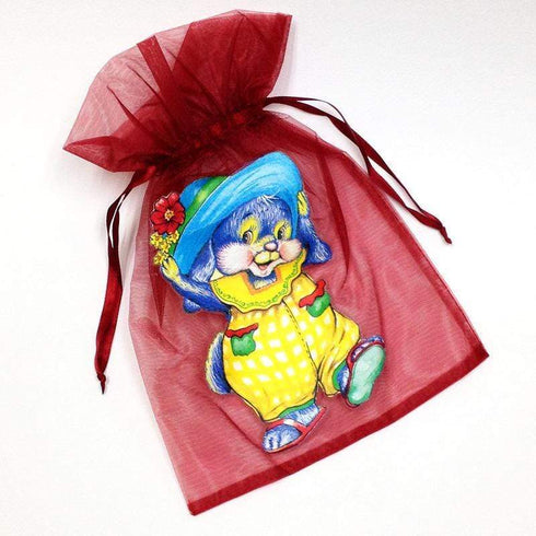 AussieSuperStore Party Essentials Organza Gift Bags Red 20 x 27 cm Organza Gift Bags Red | Birthday Party Packages | Mini Gift Bag GBAG04-2