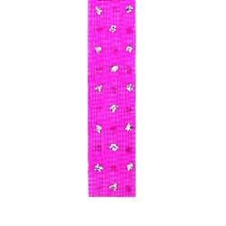 AussieSuperStore Party Essentials Organza with Iridescent Dots Hot Pink/Silver Ribbon Organza Iridescent Dots Hot Pink/Silver Ribbon | Organza Gift Wrapping Ribbon 9331468002314 VAHP20