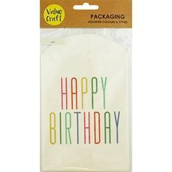 AussieSuperStore Party Essentials Paper Bag 19x12 cm Paper Bag 19x12 cm | Gift Bags | Christmas Gift Bags | Birthday Gift Bags 9331468055884 VJY719