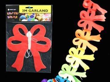 AussieSuperStore Party Essentials Paper Garland Decoration Paper Garland Decoration | Craft Party Decorations 9320760123568 CRAFT 123568