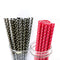 AussieSuperStore Party Essentials Paper Straws - Black & Red with White Polka Dot Set Paper Straws Polka Dot Set | Party Catering Supplies | Drinkware CBMPAPSTRAWREDBLKDOTPK