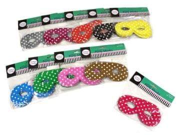 AussieSuperStore Party Essentials Polka Dot Party Masks (in 10 colours) Polka Dot Party Masks(in 10 colours) | Party Mask