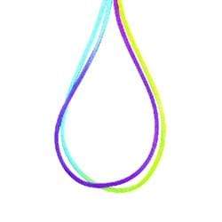 AussieSuperStore Party Essentials Rainbow Satin Cord Ribbons (in 8 colours) Satin Cord Ribbons (in 8 colours) | Gift Packaging Wrapping Ribbon 9331468002468 VKRA1