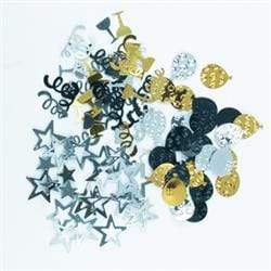 AussieSuperStore Party Essentials Scatters Triple Pack Black Scatters Triple Pack Black | Party Confetti & Table Scatter Decoration 9331468046134 VCSQ29