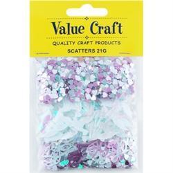 AussieSuperStore Party Essentials Scatters Triple Pack White Scatters Triple Pack White | Party Confetti & Table Scatter Decoration 9331468046103 VCSQ26