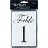 AussieSuperStore Party Essentials Table Numbers 1-25 Table Numbers 1-25 | Party Supplies | Party Tableware | Wedding Accessories 9323823177133 FAV138