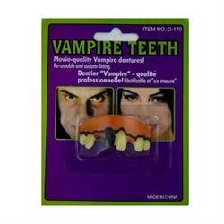 AussieSuperStore Party Essentials Vampire Teeth with Missing Teeth Vampire Teeth with Missing Teeth | Costume Accessories 9331468030454 PAR121