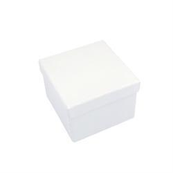 AussieSuperStore Party Essentials White Small Gift Box 7.5cm x 7.5cm (in 7 colours) Small Gift Box 7.5x7.5cm (in 7 colors) | Gift & Treat Boxes for Christmas 9323823038588 BXSAWH