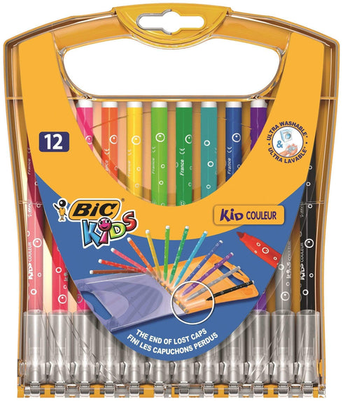 AussieSuperStore Seasonal Products Bic Markers Kids Couleur Felt Tip Rainbow Case Bic Markers Kids Felt Tip Rainbow Case | Christmas Gift Set for Kids 3086123415423 933964