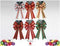 AussieSuperStore Seasonal Products Bow Glitter With Stripe Bow Glitter With Stripe | Christmas Bow, Gift Wrap bows 9316341566602 XM2147