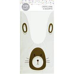 AussieSuperStore Seasonal Products Bunny Bags Large Brown Bunny Bags Large Brown | Easter Gift Bag | Personalized Easter Gift Ideas 9331468055358 VCEAS19005