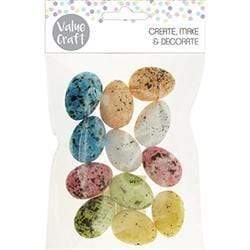 AussieSuperStore Seasonal Products Coloured Foam Easter Eggs Coloured Foam Easter Eggs | Craft Easter Bunny Party Decorations 9331468052524 VCEAS18025