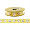 AussieSuperStore Seasonal Products Easter Satin Ribbon with Spotty Eggs 15mm Easter Satin Ribbon with Spotty Eggs 15mm | Gift Wrapping for Easter gifts 9331468046202 VCEAS1602C