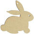 AussieSuperStore Seasonal Products Easter Wooden Rabbit Shapes Large Easter Wooden Rabbit Shapes Large | Craft Easter Bunny Wooden Shapes 9331468055389 VCEAS19008