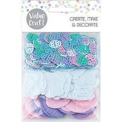 AussieSuperStore Seasonal Products Eggs/Bunnies Pink/Purple/White Easter Table Scatters Triple Pack (in 3 Varieties) Easter Table Scatters Triple Pack | Party Confetti & Table Scatter Decoration 9331468052579 VCEAS18030