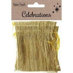 AussieSuperStore Seasonal Products Gold Metallic Xmas Bag (in 3 colors) Xmas Bag 14x10.5cm (in 3 colors) | Christmas Organza Gift Bags 9331468054122 XMAS18083