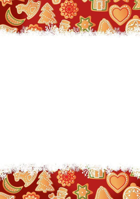 AussieSuperStore Seasonal Products Paper Geo Xmas A4 Christmas Biscuits Paper Geo Xmas A4 Christmas Biscuits | Seasons Greetings, Invitations 071064492056 49205