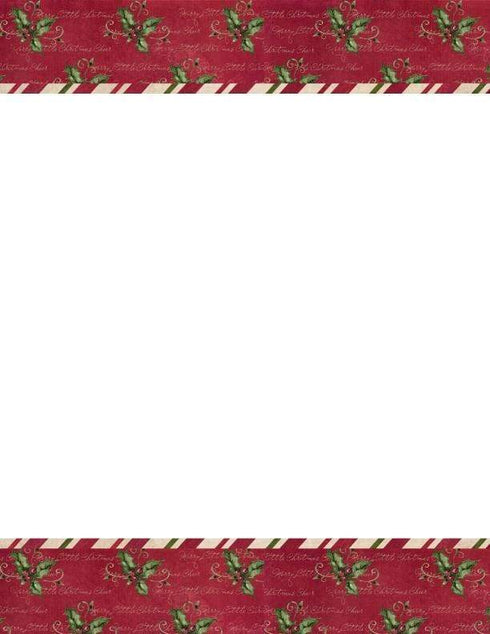 AussieSuperStore Seasonal Products Paper Geo Xmas A4 Merry Little Christmas Paper Geo Xmas A4 Merry Little Christmas | Seasons Greeting, Invitation 071064489254 48925