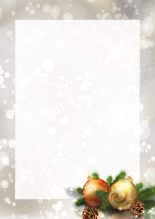 AussieSuperStore Seasonal Products Paper Geo Xmas A4 Sparkling Ornaments Paper Geo Xmas A4 Sparkling Ornaments | Seasons Greetings, Invitations 071064492063 49206