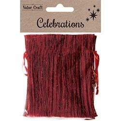 AussieSuperStore Seasonal Products Red Metallic Xmas Bag (in 3 colors) Xmas Bag 14x10.5cm (in 3 colors) | Christmas Organza Gift Bags 9331468054146 XMAS18085