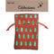 AussieSuperStore Seasonal Products Red with Green Trees Xmas Trees Fabric Bag (in 2 colours) Xmas Trees Fabric Bag (in 2 colours) | Gift Bags | Christmas Gift Bags 9331468056584 XMAS19060