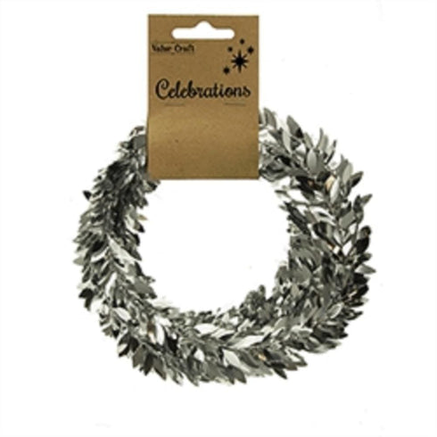 AussieSuperStore Seasonal Products Silver Xmas Garlands Boxwood Foil (in 3 colours) Xmas Garlands Boxwood Foil (in 3 colours) | Christmas Party Celebration Decoration 9331468056942 XMAS19104