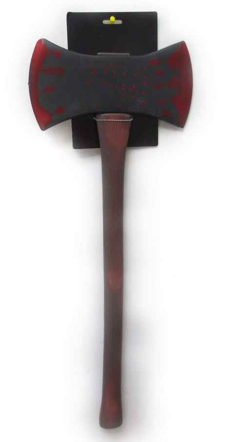 AussieSuperStore Seasonal Products Toy Axe Halloween 75cm Toy Axe Halloween 75cm Double Sided Bloody | Party Costume Accessories 9333527404176 XH2347